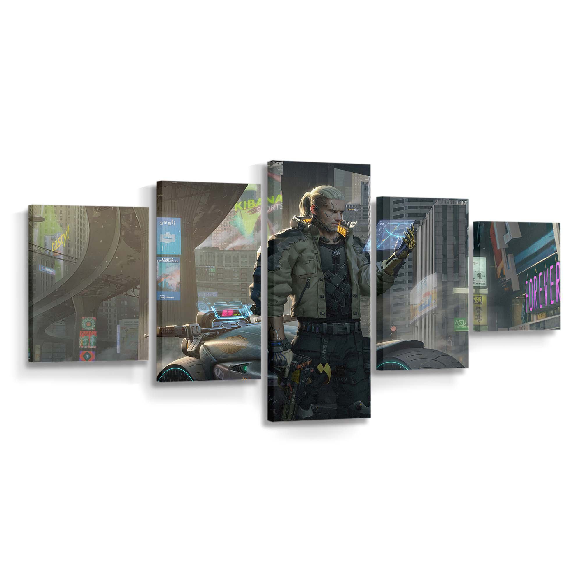 witcher cyberpunk 2077 4k 7o